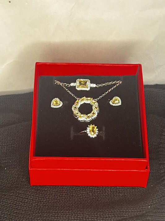 Citrine Jewelry Set